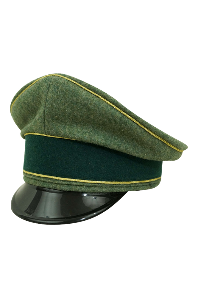 WW2 german cap,wehrmacht cap,SS cap,german visor cap,General visor cap,WWII german hat,field hat,WW2 hat,WW2 german,WWII german,german WW2 militaria,waffen ss hat,wehrmacht hat,crusher cap WW2,SS crusher cap