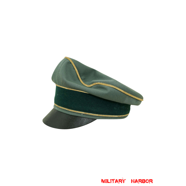 WWII German Heer General Gabardine Crusher visor cap WW2 german cap,wehrmacht cap,SS cap,german visor cap,General Crusher cap,WWII german hat,field hat,WW2 hat,WW2 german,WWII german,german WW2 militaria,waffen ss hat,wehrmacht hat,crusher cap WW2,SS crusher cap
