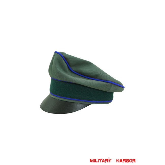 WWII German Heer Gabardine Medical Crusher Visor Cap WW2 german cap,wehrmacht cap,SS cap,german visor cap,Medical Crusher cap,WWII german hat,field hat,WW2 hat,WW2 german,WWII german,german WW2 militaria,waffen ss hat,wehrmacht hat,crusher cap WW2,SS crusher cap