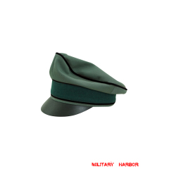 WWII German Heer Gabardine Pioneer Crusher Visor Cap WW2 german cap,wehrmacht cap,SS cap,german visor cap,Pioneer Crusher cap,WWII german hat,field hat,WW2 hat,WW2 german,WWII german,german WW2 militaria,waffen ss hat,wehrmacht hat,crusher cap WW2,SS crusher cap