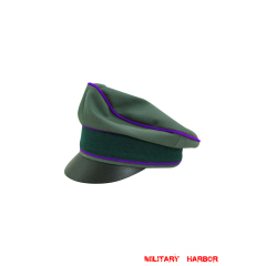 WWII German Heer Gabardine Chaplains Crusher Visor Cap WW2 german cap,wehrmacht cap,SS cap,german visor cap,Chaplains Crusher cap,WWII german hat,field hat,WW2 hat,WW2 german,WWII german,german WW2 militaria,waffen ss hat,wehrmacht hat,crusher cap WW2,SS crusher cap