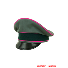 WWII German Heer Panzer officer Gabardine Visor cap WW2 german cap,wehrmacht cap,SS cap,german visor cap,Panzer Visor cap,WWII german hat,field hat,WW2 hat,WW2 german,WWII german,german WW2 militaria,waffen ss hat,wehrmacht hat,crusher cap WW2,SS crusher cap