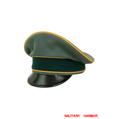 WWII German Heer Cavalry / Recon officer Gabardine Visor cap WW2 german cap,wehrmacht cap,SS cap,german visor cap,Cavalry Visor cap,WWII german hat,field hat,WW2 hat,WW2 german,WWII german,german WW2 militaria,waffen ss hat,wehrmacht hat,crusher cap WW2,SS crusher cap