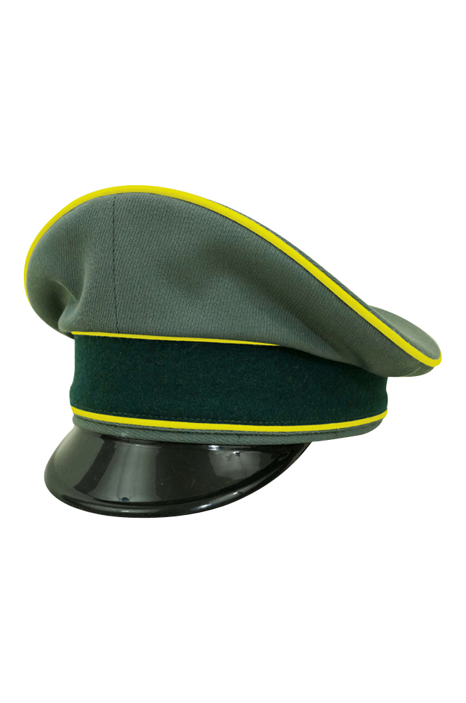 WWII German Heer Signal officer Gabardine Visor cap
