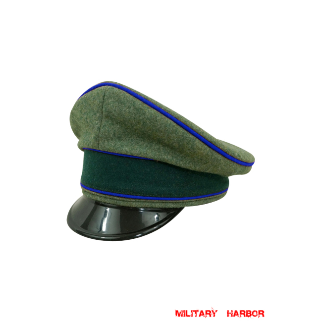 WWII German Heer Medical officer Wool Visor cap WW2 german cap,wehrmacht cap,SS cap,german visor cap,Medical Visor cap,WWII german hat,field hat,WW2 hat,WW2 german,WWII german,german WW2 militaria,waffen ss hat,wehrmacht hat,crusher cap WW2,SS crusher cap