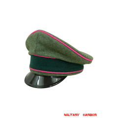 WWII German Heer Panzer officer Wool Visor cap WW2 german cap,wehrmacht cap,SS cap,german visor cap,Panzer Visor cap,WWII german hat,field hat,WW2 hat,WW2 german,WWII german,german WW2 militaria,waffen ss hat,wehrmacht hat,crusher cap WW2,SS crusher cap
