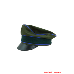WWII German Afrikakorps Heer Medical cotton crusher visor cap WW2 german cap,wehrmacht cap,Afrikakorps cap,german visor cap,Medical Crusher cap,WWII german hat,field hat,WW2 hat,WW2 german,WWII german,german WW2 militaria,waffen ss hat,wehrmacht hat,crusher cap WW2,SS crusher cap