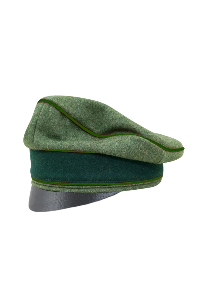 WW2 german cap,wehrmacht cap,SS cap,german visor cap,Panzergrenadier Crusher cap,WWII german hat,field hat,WW2 hat,WW2 german,WWII german,german WW2 militaria,waffen ss hat,wehrmacht hat,crusher cap WW2,SS crusher cap