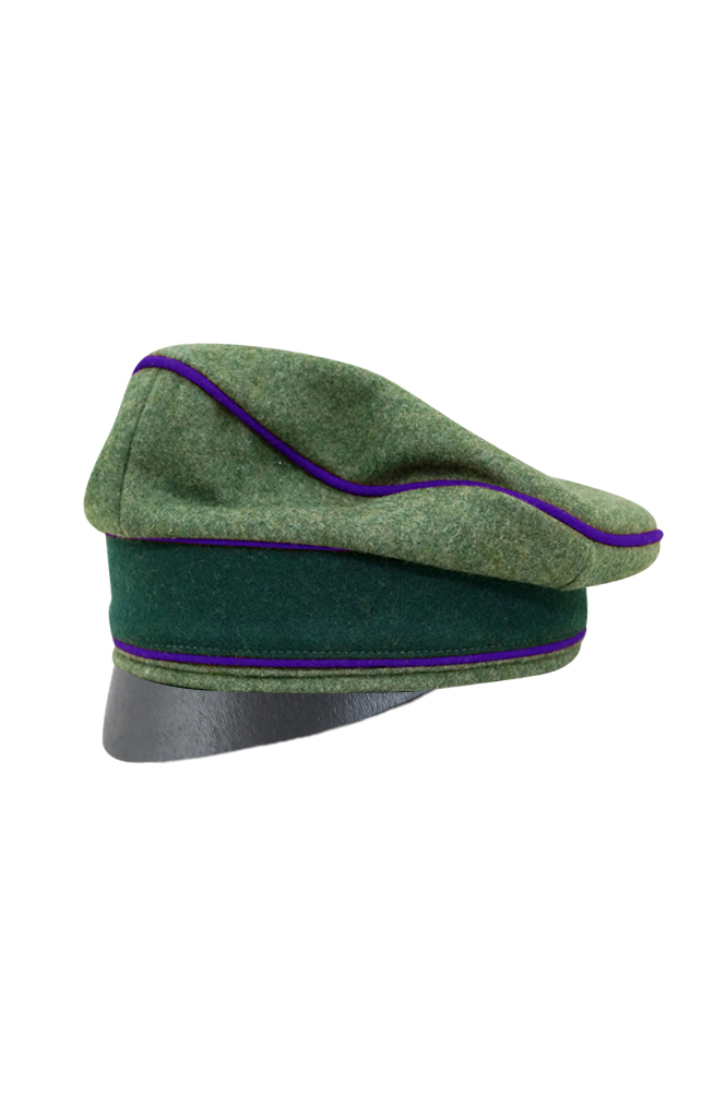WW2 german cap,wehrmacht cap,SS cap,german visor cap,Chaplains Crusher cap,WWII german hat,field hat,WW2 hat,WW2 german,WWII german,german WW2 militaria,waffen ss hat,wehrmacht hat,crusher cap WW2,SS crusher cap