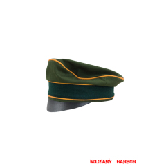 WWII German Afrikakorps Heer Cavalry / Recon cotton Crusher Cap Small Visor WW2 german cap,wehrmacht cap,Afrikakorps cap,german visor cap,Cavalry Crusher cap,WWII german hat,field hat,WW2 hat,WW2 german,WWII german,german WW2 militaria,waffen ss hat,wehrmacht hat,crusher cap WW2,SS crusher cap