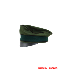WWII German Afrikakorps Heer Pioneer cotton Crusher Cap Small Visor WW2 german cap,wehrmacht cap,Afrikakorps cap,german visor cap,Pioneer Crusher cap,WWII german hat,field hat,WW2 hat,WW2 german,WWII german,german WW2 militaria,waffen ss hat,wehrmacht hat,crusher cap WW2,SS crusher cap