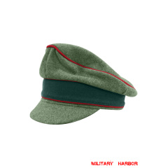 WWII German Heer M37 Wool Artillery Crusher Visor Cap WW2 german cap,wehrmacht cap,SS visor cap,german visor cap,Artillery Crusher cap,WWII german hat,field hat,WW2 hat,WW2 german,WWII german,german WW2 militaria,waffen ss hat,wehrmacht hat,crusher cap WW2,SS crusher cap