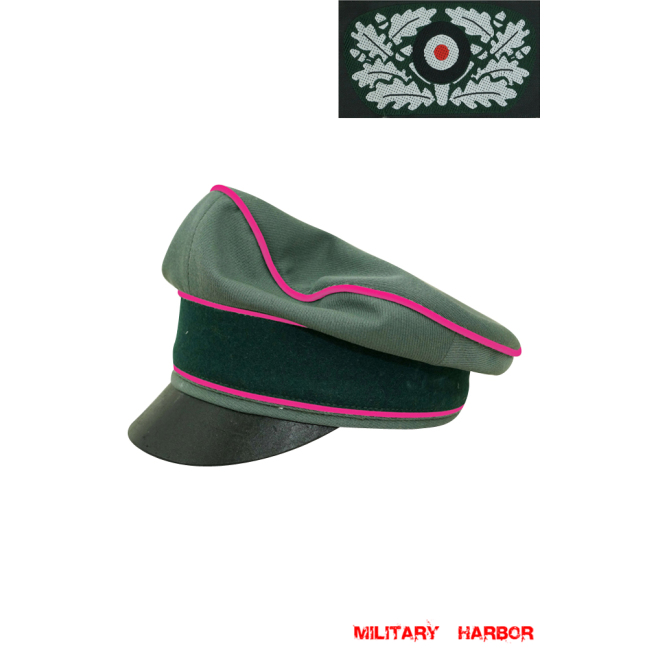WWII German Heer Gabardine Panzer Crusher Visor Cap with insignia WW2 german cap,wehrmacht cap,SS cap,german visor cap,Panzer Crusher cap,WWII german hat,field hat,WW2 hat,WW2 german,WWII german,german WW2 militaria,waffen ss hat,wehrmacht hat,crusher cap WW2,SS crusher cap