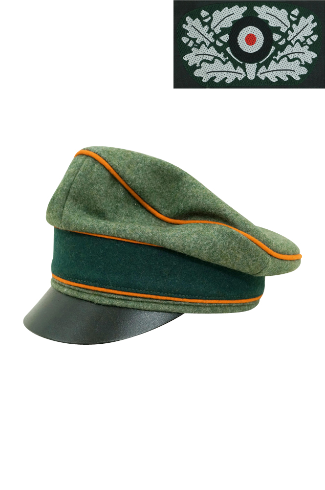 WW2 german cap,wehrmacht cap,SS cap,german visor cap,Field Police Crusher cap,WWII german hat,field hat,WW2 hat,WW2 german,WWII german,german WW2 militaria,waffen ss hat,wehrmacht hat,crusher cap WW2,SS crusher cap
