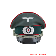 WWII German Heer Artillery officer Gabardine Visor Cap with insignia WW2 german cap,wehrmacht cap,SS cap,german visor cap,Artillery Visor cap,WWII german hat,field hat,WW2 hat,WW2 german,WWII german,german WW2 militaria,waffen ss hat,wehrmacht hat,crusher cap WW2,SS crusher cap