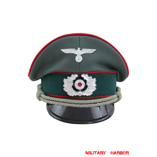 WWII German Heer Artillery officer Gabardine Visor Cap with insignia WW2 german cap,wehrmacht cap,SS cap,german visor cap,Artillery Visor cap,WWII german hat,field hat,WW2 hat,WW2 german,WWII german,german WW2 militaria,waffen ss hat,wehrmacht hat,crusher cap WW2,SS crusher cap