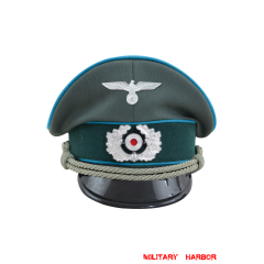 WWII German Heer Transport Unit officer Gabardine Visor Cap with insignia WW2 german cap,wehrmacht cap,SS cap,german visor cap,Transport Visor cap,WWII german hat,field hat,WW2 hat,WW2 german,WWII german,german WW2 militaria,waffen ss hat,wehrmacht hat,crusher cap WW2,SS crusher cap