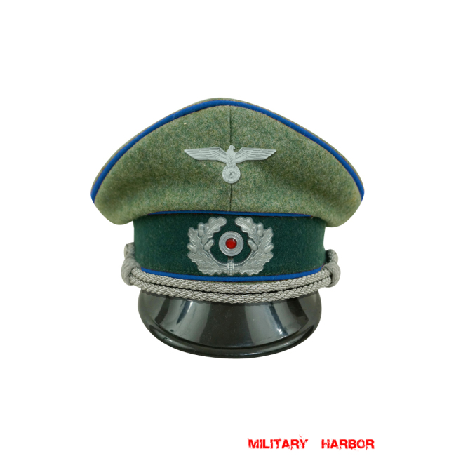 WWII German Heer Transport Unit officer Wool Visor Cap with insignia WW2 german cap,wehrmacht cap,SS cap,german visor cap,Transport Visor cap,WWII german hat,field hat,WW2 hat,WW2 german,WWII german,german WW2 militaria,waffen ss hat,wehrmacht hat,crusher cap WW2,SS crusher cap