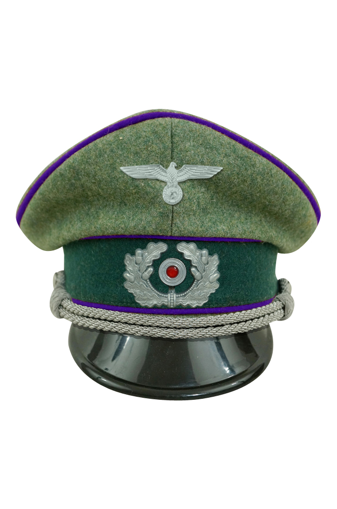 WW2 german cap,wehrmacht cap,SS cap,german visor cap,Chaplains Visor cap,WWII german hat,field hat,WW2 hat,WW2 german,WWII german,german WW2 militaria,waffen ss hat,wehrmacht hat,crusher cap WW2,SS crusher cap