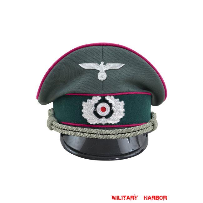 Heer General Staff OKW OKH officer Gabardine Visor Cap with insignia WW2 german General Staff,ww2 General Staff,OKW,OKH,General Staff uniforms,OKW uniforms,OKH uniforms,General Staff visa caps,OKW trousers,OKH visa caps