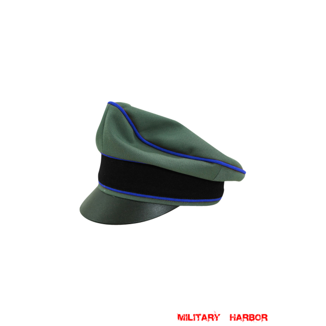 WWII German Waffen SS Gabardine Medical Crusher Visor Cap WW2 german cap,wehrmacht cap,SS visor cap,german visor cap,Medical Crusher cap,WWII german hat,field hat,WW2 hat,WW2 german,WWII german,german WW2 militaria,waffen ss hat,wehrmacht hat,crusher cap WW2,SS crusher cap