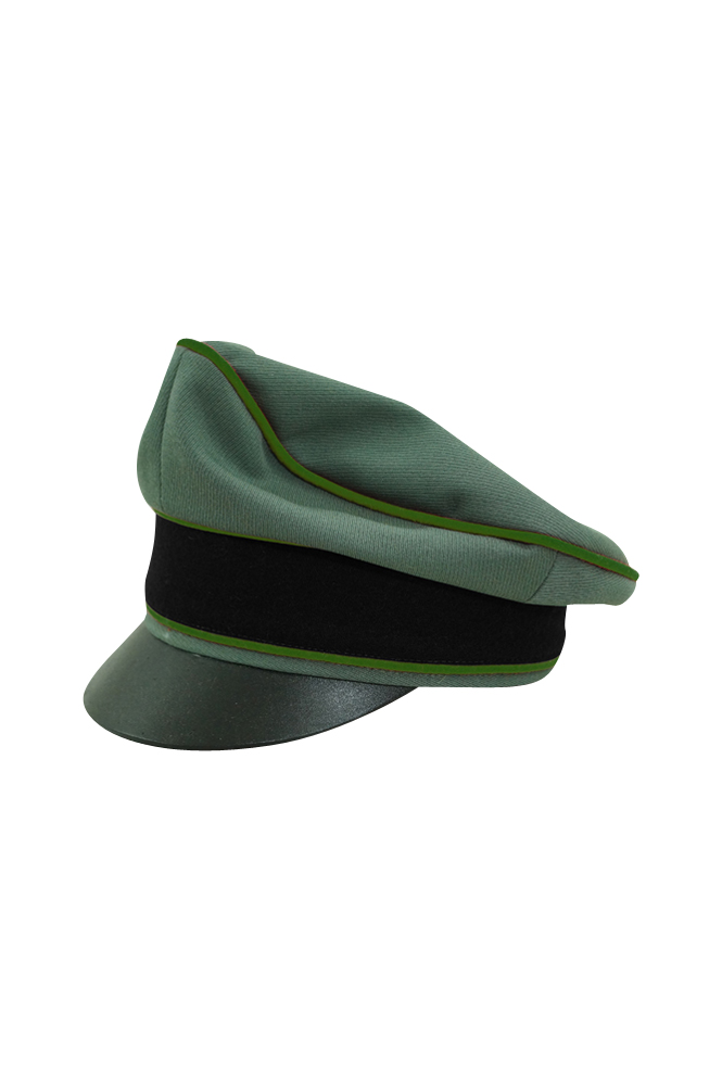WW2 german cap,wehrmacht cap,SS visor cap,german visor cap,Panzergrenadier Crusher cap,WWII german hat,field hat,WW2 hat,WW2 german,WWII german,german WW2 militaria,waffen ss hat,wehrmacht hat,crusher cap WW2,SS crusher cap
