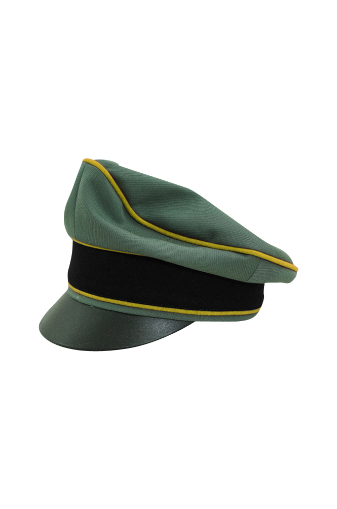 WW2 german cap,wehrmacht cap,SS visor cap,german visor cap,Signal Crusher cap,WWII german hat,field hat,WW2 hat,WW2 german,WWII german,german WW2 militaria,waffen ss hat,wehrmacht hat,crusher cap WW2,SS crusher cap