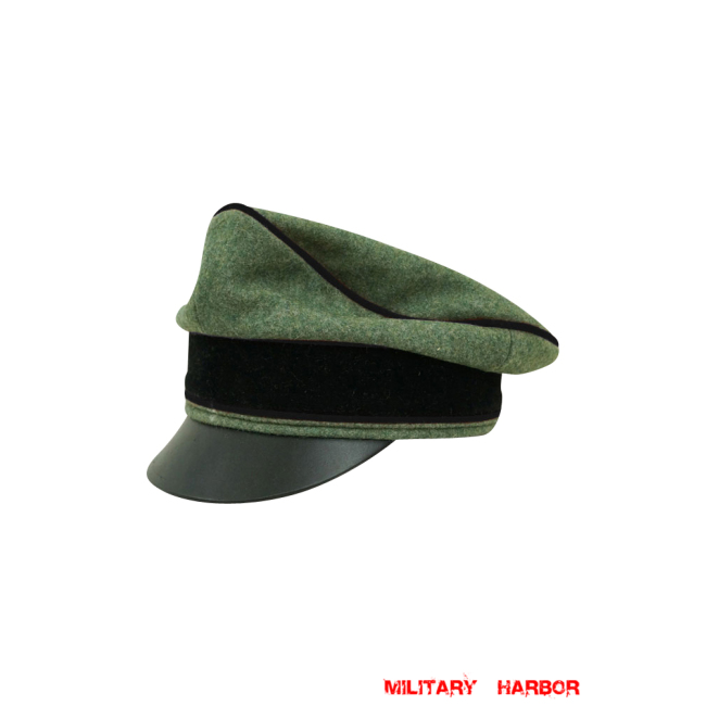 WWII German Waffen SS Wool Pioneer Crusher Visor Cap WW2 german cap,wehrmacht cap,SS visor cap,german visor cap,Pioneer Crusher cap,WWII german hat,field hat,WW2 hat,WW2 german,WWII german,german WW2 militaria,waffen ss hat,wehrmacht hat,crusher cap WW2,SS crusher cap