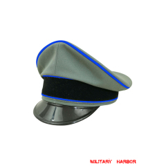 WWII German Waffen SS Medical officer Gabardine Visor cap WW2 german cap,wehrmacht cap,SS visor cap,german visor cap,Medical Visor cap,WWII german hat,field hat,WW2 hat,WW2 german,WWII german,german WW2 militaria,waffen ss hat,wehrmacht hat,crusher cap WW2,SS crusher cap