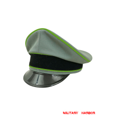 WWII German Waffen SS Mountainer officer Gabardine Visor cap WW2 german cap,wehrmacht cap,SS visor cap,german visor cap,Mountainer Visor cap,WWII german hat,field hat,WW2 hat,WW2 german,WWII german,german WW2 militaria,waffen ss hat,wehrmacht hat,crusher cap WW2,SS crusher cap