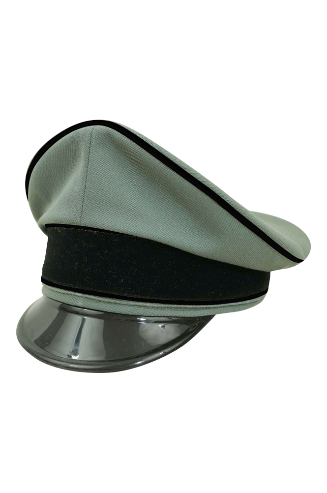 WW2 german cap,wehrmacht cap,SS visor cap,german visor cap,Pioneer Visor cap,WWII german hat,field hat,WW2 hat,WW2 german,WWII german,german WW2 militaria,waffen ss hat,wehrmacht hat,crusher cap WW2,SS crusher cap