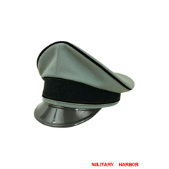 WWII German Waffen SS Pioneer officer Gabardine Visor cap WW2 german cap,wehrmacht cap,SS visor cap,german visor cap,Pioneer Visor cap,WWII german hat,field hat,WW2 hat,WW2 german,WWII german,german WW2 militaria,waffen ss hat,wehrmacht hat,crusher cap WW2,SS crusher cap