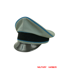 WWII German Waffen SS Transport Unit officer Gabardine Visor cap WW2 german cap,wehrmacht cap,SS visor cap,german visor cap,Transport Visor cap,WWII german hat,field hat,WW2 hat,WW2 german,WWII german,german WW2 militaria,waffen ss hat,wehrmacht hat,crusher cap WW2,SS crusher cap