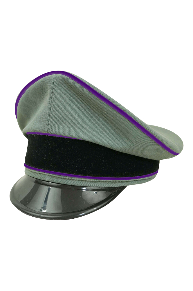 WW2 german cap,wehrmacht cap,SS visor cap,german visor cap,Chaplains Visor cap,WWII german hat,field hat,WW2 hat,WW2 german,WWII german,german WW2 militaria,waffen ss hat,wehrmacht hat,crusher cap WW2,SS crusher cap