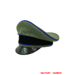 WWII German Waffen SS Medical officer Wool Visor cap WW2 german cap,wehrmacht cap,SS visor cap,german visor cap,Medical Visor cap,WWII german hat,field hat,WW2 hat,WW2 german,WWII german,german WW2 militaria,waffen ss hat,wehrmacht hat,crusher cap WW2,SS crusher cap
