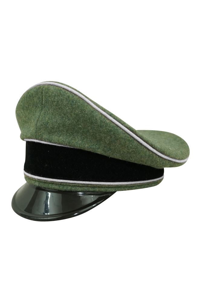 WW2 german cap,wehrmacht cap,SS visor cap,german visor cap,Infantry Visor cap,WWII german hat,field hat,WW2 hat,WW2 german,WWII german,german WW2 militaria,waffen ss hat,wehrmacht hat,crusher cap WW2,SS crusher cap