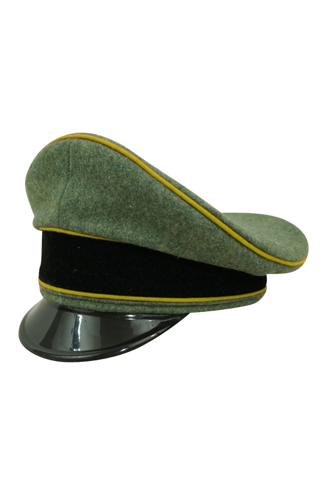 WWII German Waffen SS Signal officer Wool Visor cap