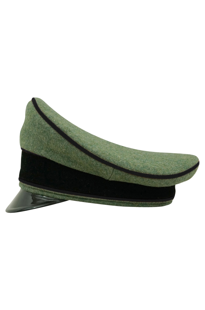 WWII German Waffen SS Pioneer officer Wool Visor cap