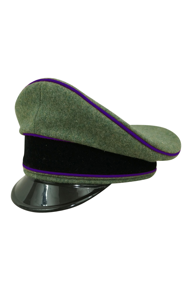 WW2 german cap,wehrmacht cap,SS visor cap,german visor cap,Chaplains Visor cap,WWII german hat,field hat,WW2 hat,WW2 german,WWII german,german WW2 militaria,waffen ss hat,wehrmacht hat,crusher cap WW2,SS crusher cap