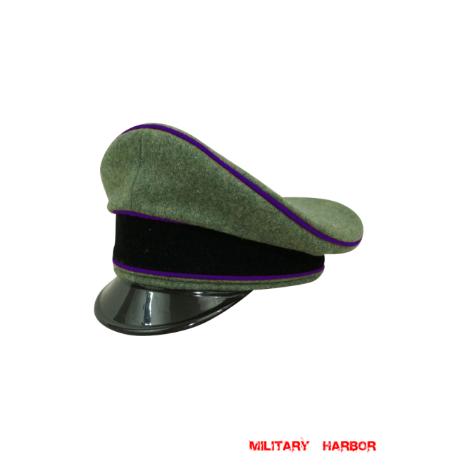 WWII German Waffen SS Chaplains officer Wool Visor cap WW2 german cap,wehrmacht cap,SS visor cap,german visor cap,Chaplains Visor cap,WWII german hat,field hat,WW2 hat,WW2 german,WWII german,german WW2 militaria,waffen ss hat,wehrmacht hat,crusher cap WW2,SS crusher cap