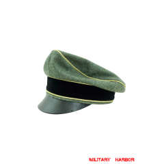WWII German Waffen SS Reichsführer wool Crusher Visor Cap WW2 german cap,wehrmacht cap,SS visor cap,german visor cap,Reichsfuhrer Crusher cap,WWII german hat,field hat,WW2 hat,WW2 german,WWII german,german WW2 militaria,waffen ss hat,wehrmacht hat,crusher cap WW2,SS crusher cap