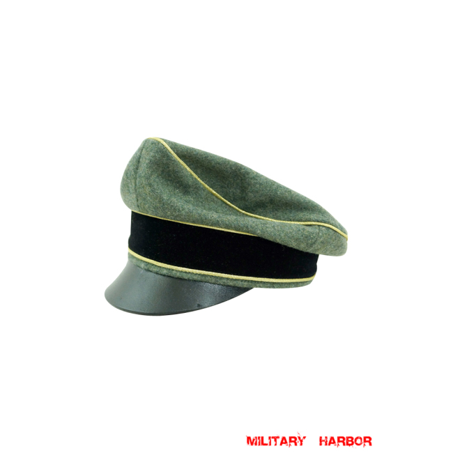 WWII German Waffen SS Reichsführer wool Crusher Visor Cap WW2 german cap,wehrmacht cap,SS visor cap,german visor cap,Reichsfuhrer Crusher cap,WWII german hat,field hat,WW2 hat,WW2 german,WWII german,german WW2 militaria,waffen ss hat,wehrmacht hat,crusher cap WW2,SS crusher cap