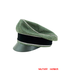 WWII German Waffen SS Officer wool Crusher Visor Cap WW2 german cap,wehrmacht cap,SS visor cap,german visor cap,Reichsfuhrer Crusher cap,WWII german hat,field hat,WW2 hat,WW2 german,WWII german,german WW2 militaria,waffen ss hat,wehrmacht hat,crusher cap WW2,SS crusher cap