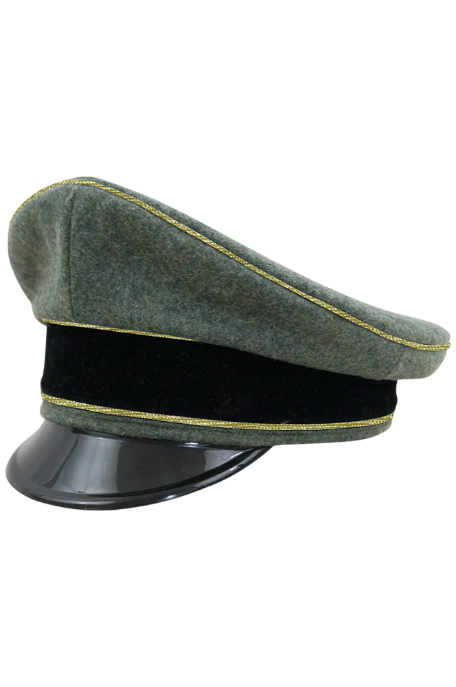 WW2 german cap,wehrmacht cap,SS visor cap,german visor cap,Reichsfuhrer visor cap,WWII german hat,field hat,WW2 hat,WW2 german,WWII german,german WW2 militaria,waffen ss hat,wehrmacht hat,crusher cap WW2,SS crusher cap