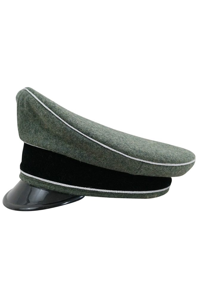 WWII German Waffen SS Officer wool Visor Cap