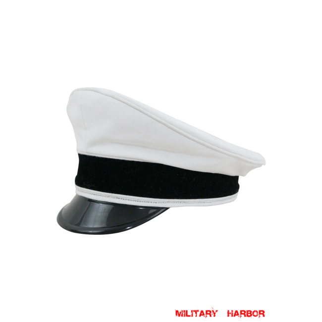 WWII German Allgemeine SS EM white cotton Visor cap WW2 german cap,wehrmacht cap,SS visor cap,german visor cap,Allgemeine cap,WWII german hat,field hat,WW2 hat,WW2 german,WWII german,german WW2 militaria,waffen ss hat,wehrmacht hat,crusher cap WW2,SS crusher cap