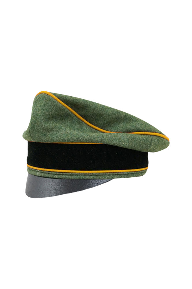 WW2 german cap,wehrmacht cap,SS visor cap,german visor cap,Cavalry Crusher cap,WWII german hat,field hat,WW2 hat,WW2 german,WWII german,german WW2 militaria,waffen ss hat,wehrmacht hat,crusher cap WW2,SS crusher cap