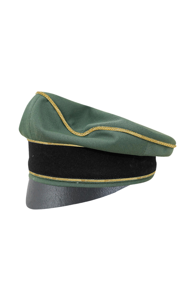 WW2 german cap,wehrmacht cap,SS visor cap,german visor cap,Reichsfuhrer Crusher cap,WWII german hat,field hat,WW2 hat,WW2 german,WWII german,german WW2 militaria,waffen ss hat,wehrmacht hat,crusher cap WW2,SS crusher cap