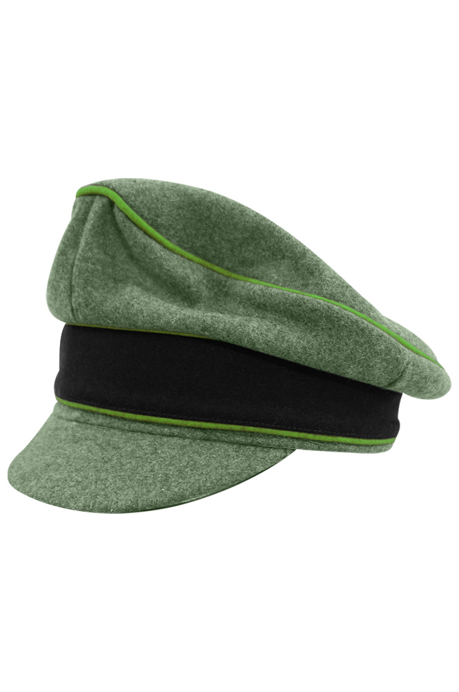 WW2 german cap,wehrmacht cap,SS visor cap,german visor cap,Mountainer Crusher cap,WWII german hat,field hat,WW2 hat,WW2 german,WWII german,german WW2 militaria,waffen ss hat,wehrmacht hat,crusher cap WW2,SS crusher cap
