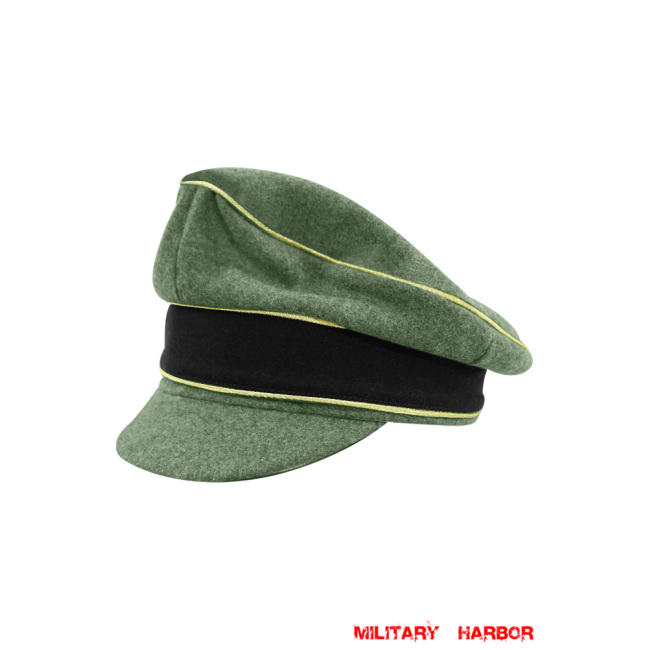 WWII German Waffen SS M37 Wool Reichsführer Crusher Visor Cap WW2 german cap,wehrmacht cap,SS visor cap,german visor cap,Reichsfuhrer Crusher Cap,WWII german hat,field hat,WW2 hat,WW2 german,WWII german,german WW2 militaria,waffen ss hat,wehrmacht hat,crusher cap WW2,SS crusher cap